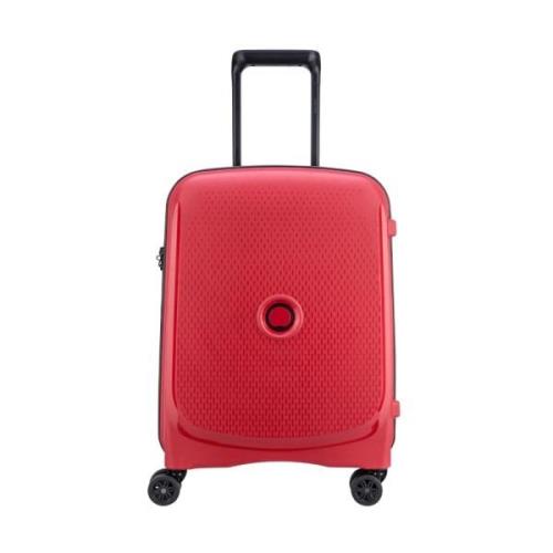 Delsey Stilig Belmont Plus Trolley Red, Unisex