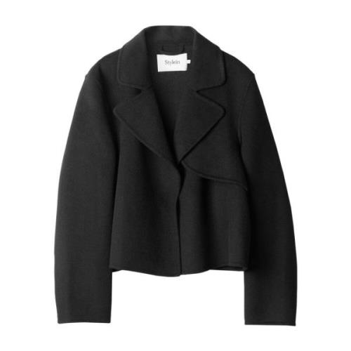 Stylein Lyxig Toni Jacket i Ullblandning Black, Dam