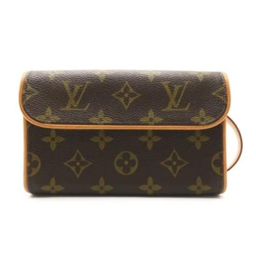 Louis Vuitton Vintage Pre-owned Tyg louis-vuitton-vskor Brown, Dam