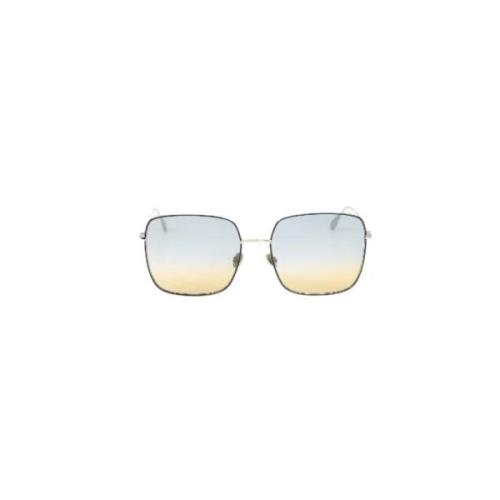 Dior Vintage Pre-owned Tyg solglasgon Yellow, Dam