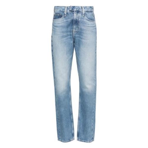 Calvin Klein Jeans Blå Skinny Jeans Avslappnad Stil Blue, Dam