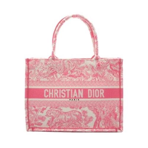 Dior Vintage Pre-owned Canvas dior-vskor Pink, Dam