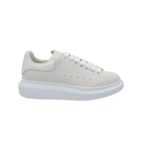 Alexander McQueen Laeder sneakers White, Dam