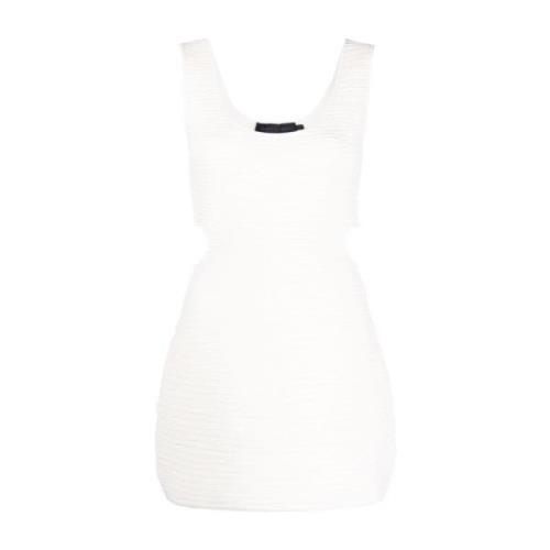 Proenza Schouler Vit Stickad Tanktop White, Dam