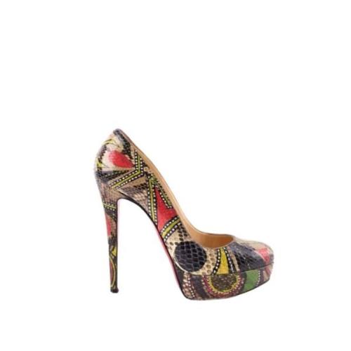 Christian Louboutin Pre-owned Pre-owned Laeder klackskor Multicolor, D...