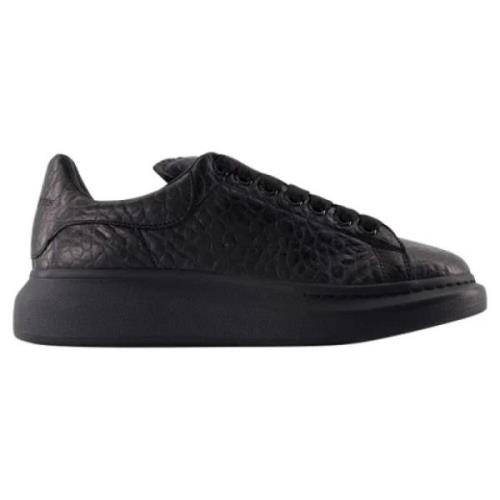 Alexander McQueen Laeder sneakers Black, Dam