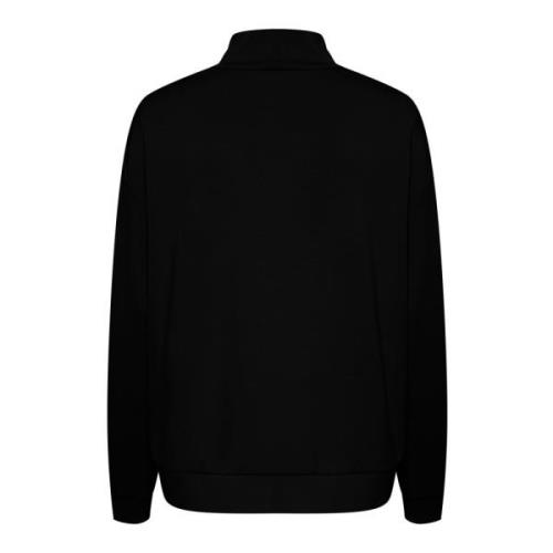 Kaffe Mysig Sweatshirt Svart Djup Black, Dam