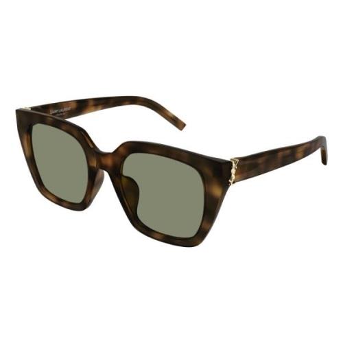 Saint Laurent Solglasögon SL M143 Svart Brown, Dam