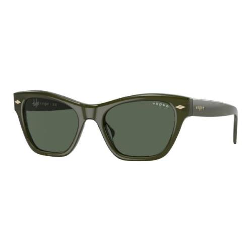 Vogue Green Shaded Sunglasses Green, Dam