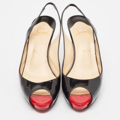 Christian Louboutin Pre-owned Pre-owned Laeder klackskor Black, Dam