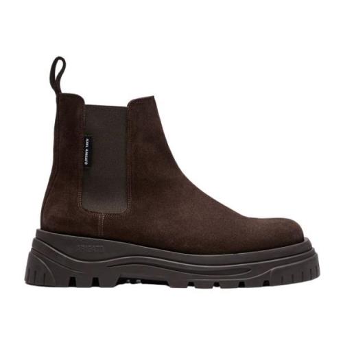 Axel Arigato Mocka Chelsea Boot Hög Profilsula Brown, Herr