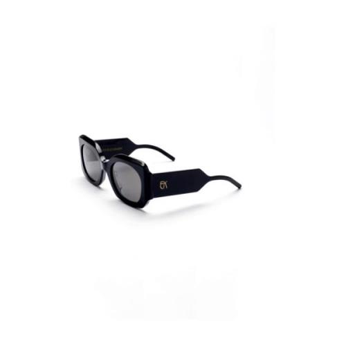 Emmanuelle Khanh 16 Noir Mode Solglasögon Black, Unisex