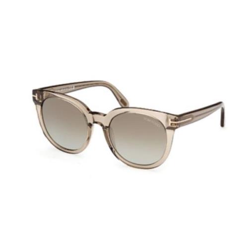 Tom Ford Stiliga herrsolglasögon Beige, Herr