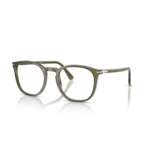 Persol Stiliga solglasögon för män Green, Unisex