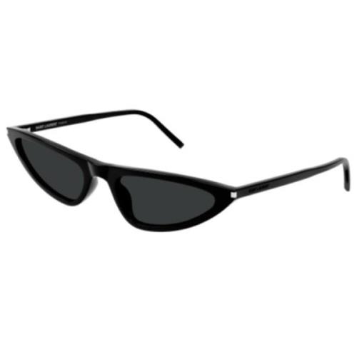 Saint Laurent Snygg Läder Axelväska Black, Unisex