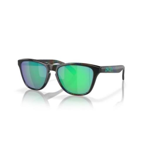 Oakley Sportiga solglasögon för utomhusaktiviteter Black, Unisex