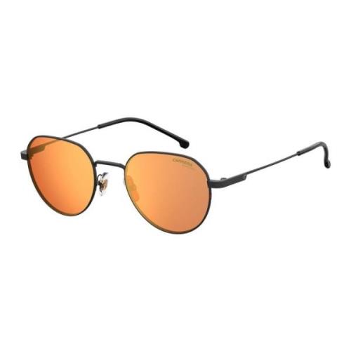 Carrera Bicolor Metall Solglasögon med Orange Flash Multicolor, Unisex