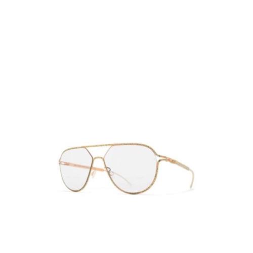 Mykita Modernt Runda Solglasögon Pink, Unisex