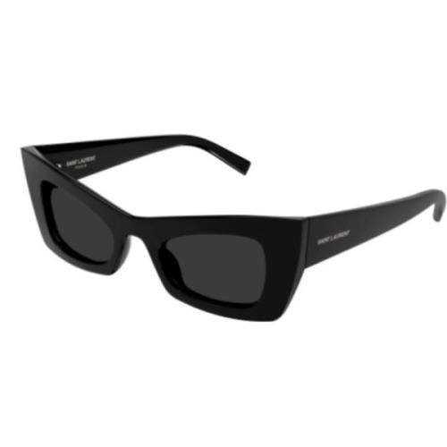 Saint Laurent Klassisk Svart Läder Axelväska Black, Unisex