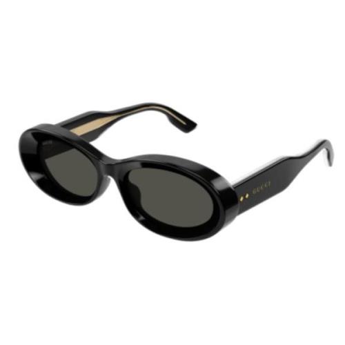 Gucci Stiliga solglasögon för vardagsbruk Black, Unisex