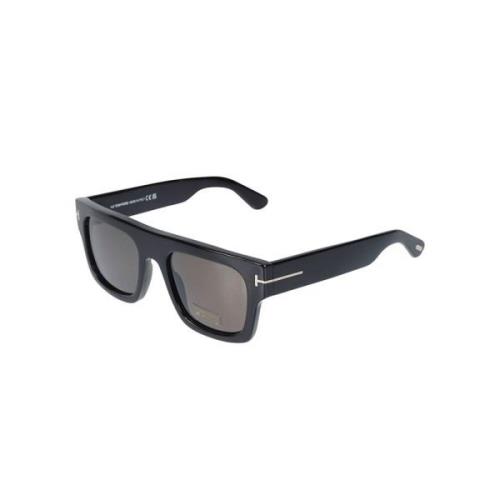 Tom Ford Stiliga solglasögon med unik design Black, Unisex