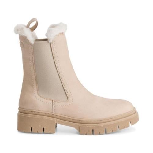 Tamaris Beige Ankelboots för kvinnor Beige, Dam