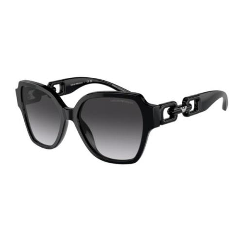 Emporio Armani Stiliga solglasögonkollektion Black, Unisex