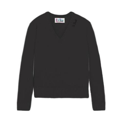 MC2 Saint Barth Stiliga Sweaters Kollektion Black, Dam