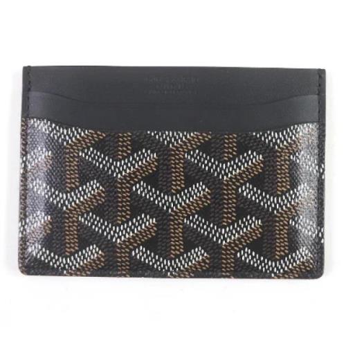 Goyard Vintage Pre-owned Canvas plnbcker Black, Herr