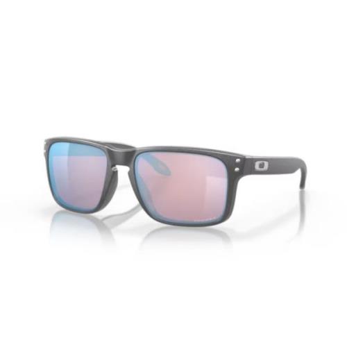 Oakley Sportiga solglasögon för utomhusaktiviteter Gray, Unisex