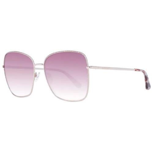 Guess Rose Gold Dam Solglasögon Pink, Unisex