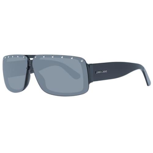 Jimmy Choo Svarta Unisex Solglasögon Rektangulär Hel ram Black, Unisex