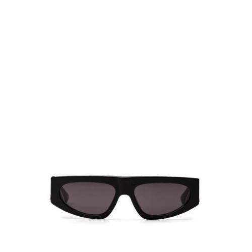 Bottega Veneta Svarta Acetat Solglasögon Black, Dam