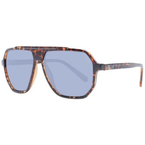 Guess Brun Aviator Solglasögon Blue, Unisex