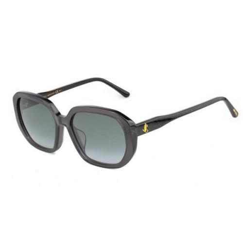 Jimmy Choo Svarta Acetat Solglasögon Kategori 3 Black, Dam