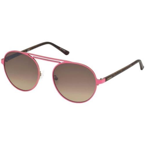 Guess Rosa Acetat Solglasögon Filter 3 Pink, Unisex