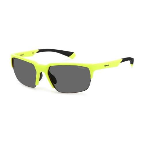 Polaroid Sportig Bicolor Polariserade Solglasögon Green, Unisex