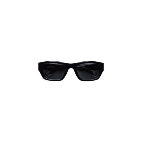 Jacquemus Svarta solglasögon Les Lunettes Meridiano Black, Dam