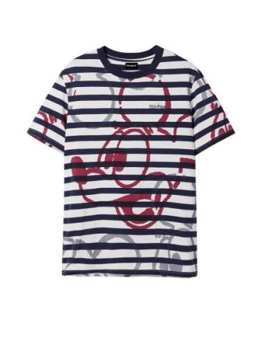 T-shirt 'Striped Mickey Mouse'