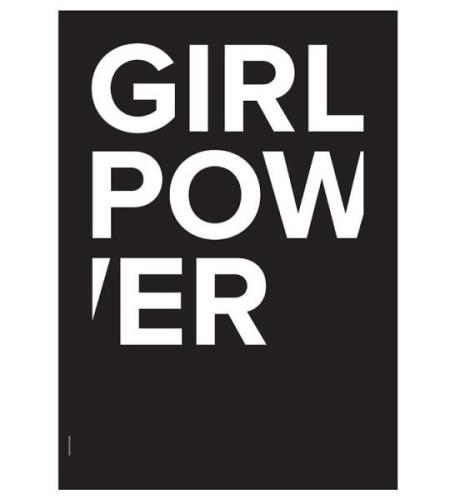 I Love My Type Affisch - 50x70 - The Powerful Type - Girl Power