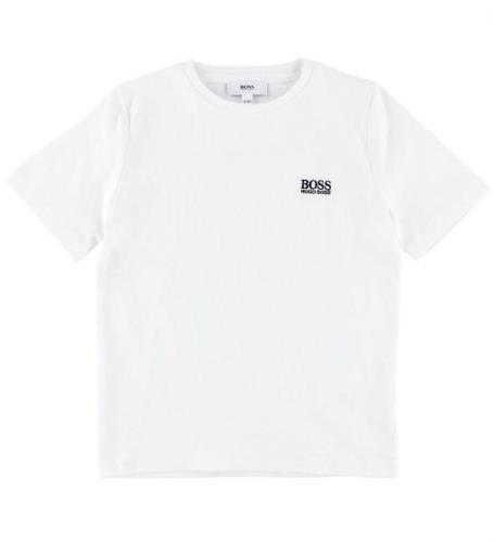 BOSS T-shirt - Vit m. Logo