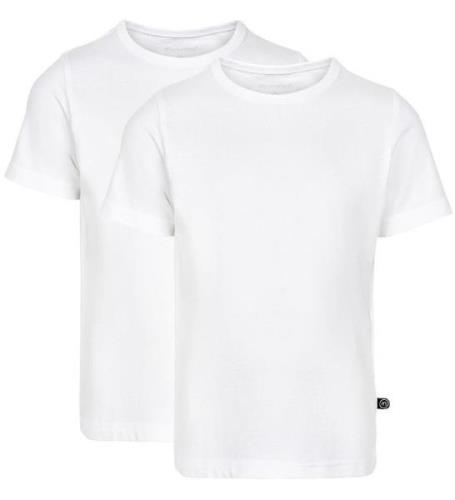 Minymo T-shirt - 2-pack - Vit