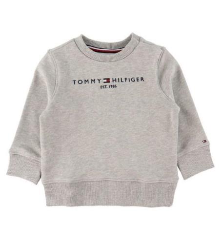 Tommy Hilfiger Sweatshirt - Essential - Organic - GrÃ¥melerad