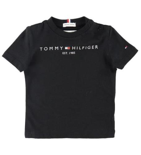 Tommy Hilfiger T-shirt - Essential - Organic - Svart