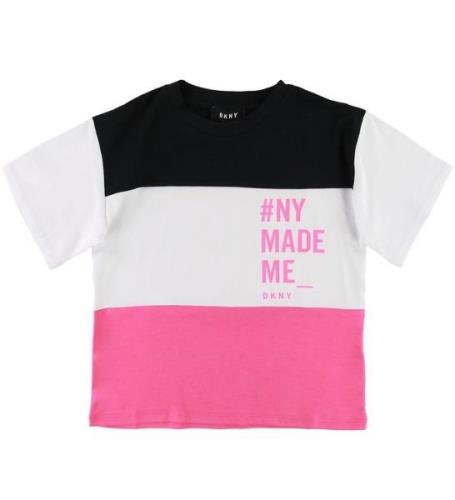 DKNY T-shirt - Svart/Vit/Rosa