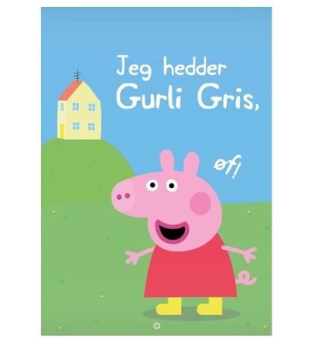 Citatplakat Affisch - 50x70 - Jeg Hedder Greta Gris