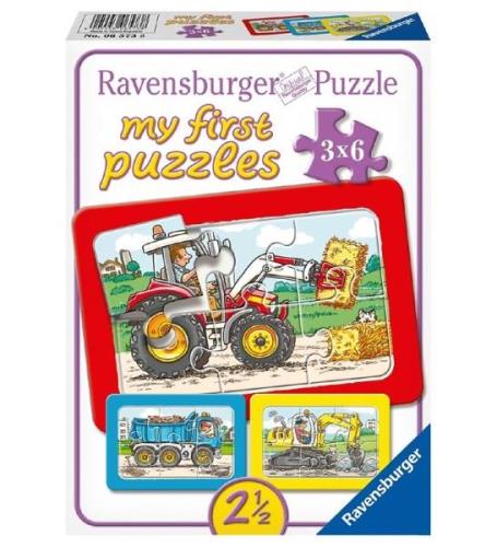 Ravensburger Pussel - My First - 3x6 Bitar - Arbete