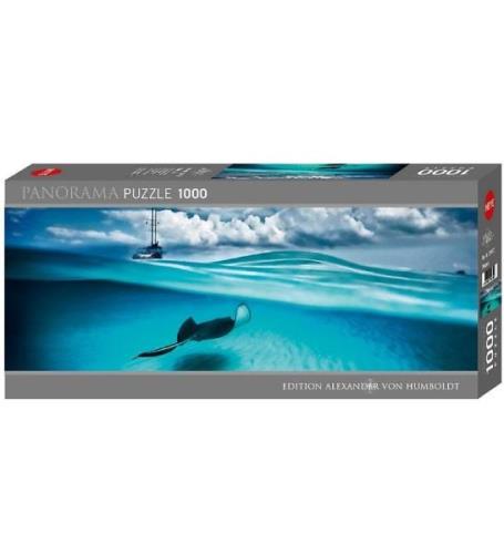 Heye Puzzle Pussel - Panorama - Stingray - 1000 Delar