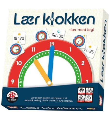 Danspil Spel - LÃ¦r Klokken