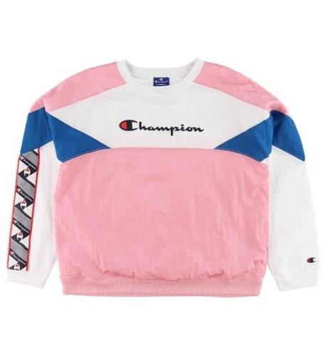 Champion Sweatshirt - Rosa/Vit/BlÃ¥